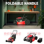 Load image into Gallery viewer, 21-Inch 3-in-1 Gas Self-Propelled Lawn Mower, 170CC OHV Engine, Bagging/Mulching/Rear Discharge, 6 Height Adjustments, Steel Deck, Rear-Wheel Drive