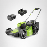 Load image into Gallery viewer, 80V 21" Cordless Self-Propelled Lawn Mower, Brushless Motor, LED Lights, 4.0Ah Battery & Rapid Charger Included