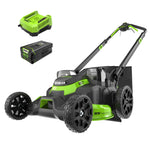 Load image into Gallery viewer, 80V 25" Cordless Lawn Mower, Brushless Self-Propelled Electric Mower, 5.0Ah Battery & Charger Included