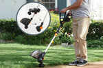 Load image into Gallery viewer, 20V Cordless String Trimmer & 360 CFM Leaf Blower Combo, 12-Inch Trimmer, 2 × 4.0Ah Batteries & Charger Included, Model WG930.3
