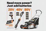 Load image into Gallery viewer, Cordless 3-in-1 Leaf Blower with Vacuum & Mulcher, Brushless Motor, 2-Speed Control, Battery Not Included, Model WG583.9