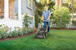 Load image into Gallery viewer, 17-Inch Cordless Lawn Mower, 2-in-1 Electric Edge Cutting, Lightweight Push Mower, 6 Height Adjustments, Batteries & Charger Included, Model WG745