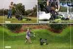 Load image into Gallery viewer, 80V 25" Cordless Lawn Mower, Brushless Self-Propelled Electric Mower, 5.0Ah Battery & Charger Included