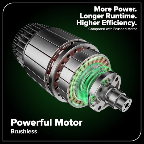 80V 25" Cordless Lawn Mower, Brushless Self-Propelled Electric Mower, 5.0Ah Battery & Charger Included