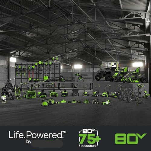 80V 21" Cordless Self-Propelled Lawn Mower + Leaf Blower 580 CFM, Brushless Motor, 4.0Ah Battery & Rapid Charger Included