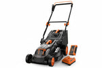 Load image into Gallery viewer, LD40A 19Inch Brushless Lawn Mower, 40V Powerful Cordless Lawn Mower, Effortless Single-Lever Height Adjustment, 3-Step Foldable Handle &amp; Vertical Storage, 2-in-1 Mulching &amp; Bagging
