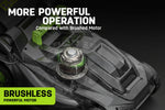 Load image into Gallery viewer, 40V 17" Cordless Electric Lawn Mower, Brushless Motor, 6-Position Height Adjustment, 2-in-1 Bagging &amp; Mulching, 2 Batteries &amp; Dual Charger Included