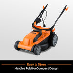 Load image into Gallery viewer, 15" Electric Corded Lawn Mower, 11AMP Push Mower, Lightweight &amp; Efficient for Small Lawns