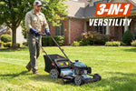 Load image into Gallery viewer, 201cc 22" Gas Lawn Mower, Self-Propelled Rear Wheel Drive, 3-in-1 Mulching Bagging Discharge, Variable Speed, 6 Height Adjustment