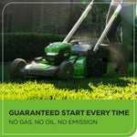 Load image into Gallery viewer, 80V 21" Cordless Self-Propelled Lawn Mower, Brushless Motor, LED Lights, 4.0Ah Battery &amp; Rapid Charger Included