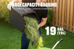 Load image into Gallery viewer, 201cc 22" Gas Lawn Mower, Self-Propelled Rear Wheel Drive, 3-in-1 Mulching Bagging Discharge, Variable Speed, 6 Height Adjustment