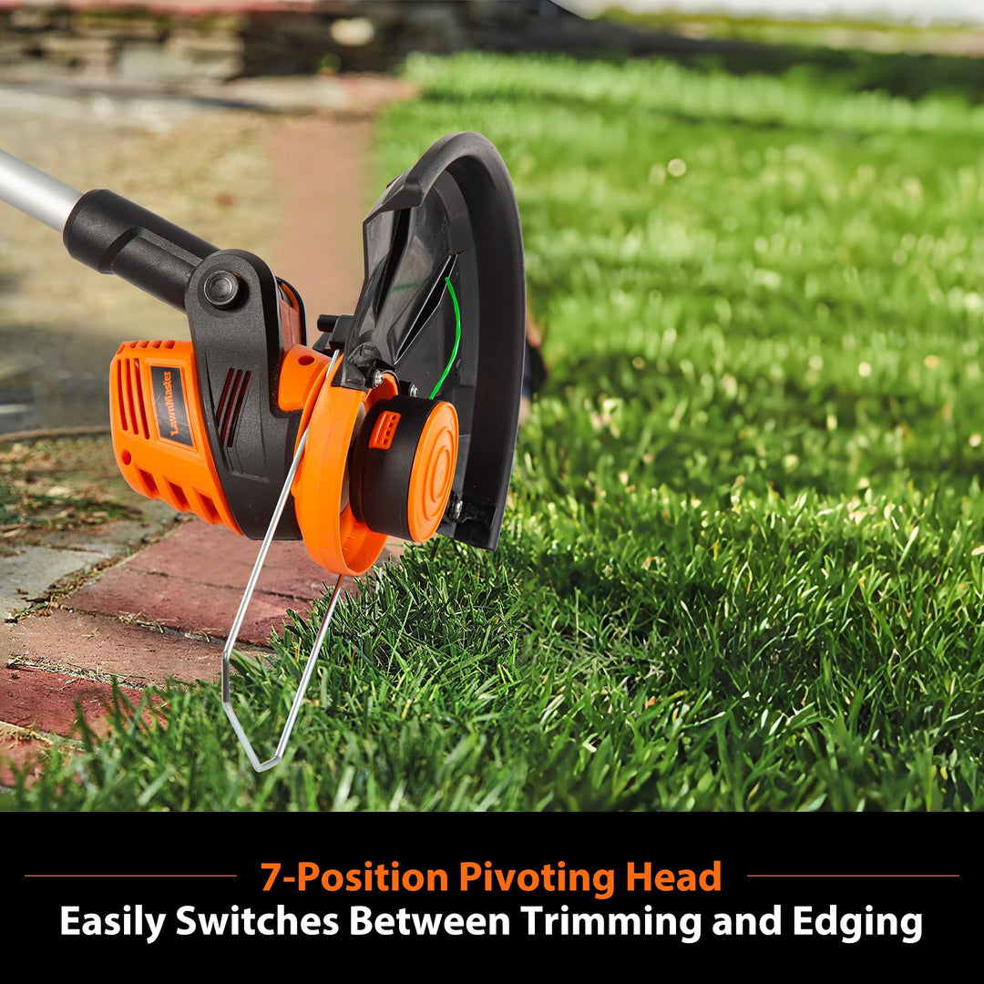 15" Electric Corded Lawn Mower, 11AMP Push Mower, Lightweight & Efficient for Small Lawns