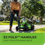 Load image into Gallery viewer, 80V 21" Cordless Self-Propelled Lawn Mower, Brushless Motor, LED Lights, 4.0Ah Battery &amp; Rapid Charger Included