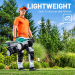 Load image into Gallery viewer, 20V 13" Cordless Electric Lawn Mower, Brushless Motor, 5 Height Adjustment, Lightweight Push Mower, 4.0Ah Battery &amp; Charger Included