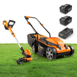 Load image into Gallery viewer, 15" Electric Corded Lawn Mower, 11AMP Push Mower, Lightweight &amp; Efficient for Small Lawns