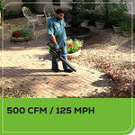 Load image into Gallery viewer, 80V 21" Cordless Self-Propelled Lawn Mower + Leaf Blower 580 CFM, Brushless Motor, 4.0Ah Battery &amp; Rapid Charger Included